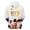 Premium Quality Bts Printed Sweatshirt Hoodie Featuring Face Yourself Design For Fans