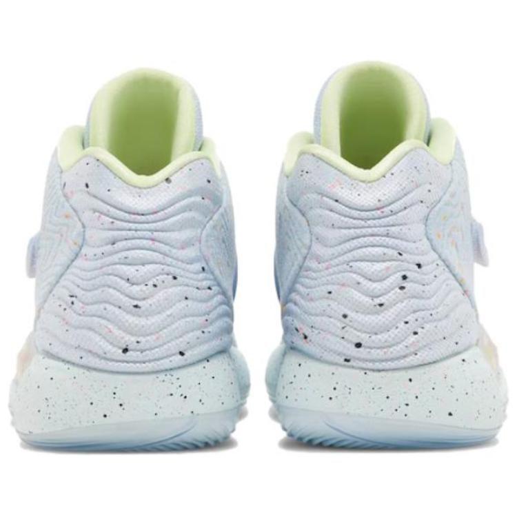 Nike KD 14 KD 14 'Enspire Friends And Family' Mid Top Basketball Shoes Men's Blue Yellow DV2098-500