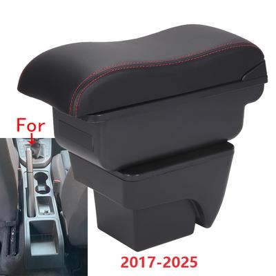 For Seat Ibiza Armrest Box For Seat Ibiza 6j MK4 IV 6L Car Armrest 2018-2025 Storage Box Retrofit Parts Interior Car Accessories