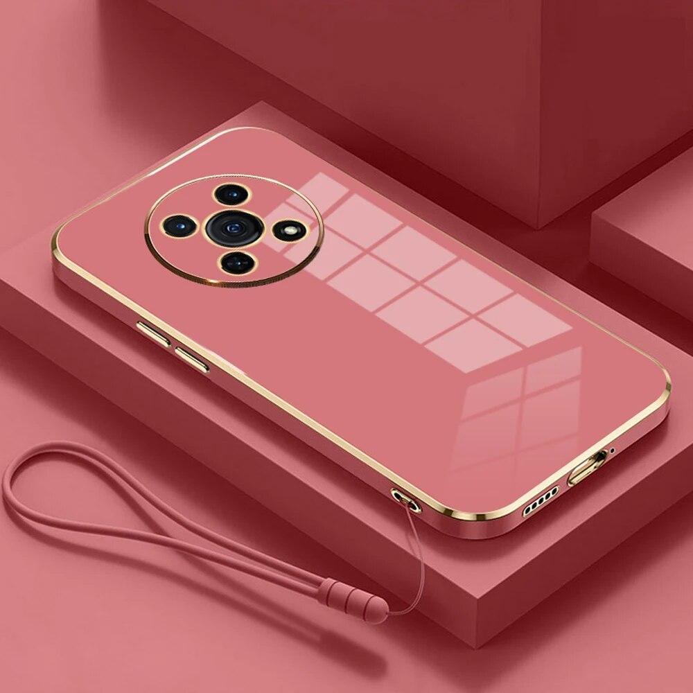 For Huawei Nova Y90 Case Huawei Nova Y90 Phone Case CTR-LX2 CTR-LX1 Case Luxury Square Plating Shockproof Back Cover