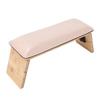 Foldable PU Leather Nail Hand Rest 3   Heights Nail Arm Rest for Nail Tech Salon Home Use Pink