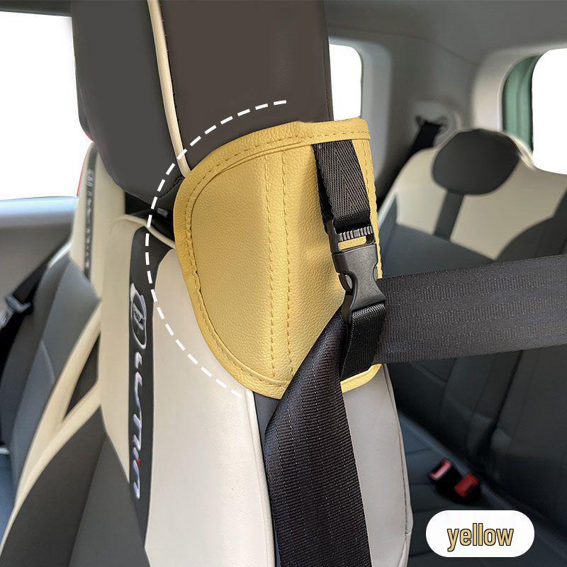 

Luminous Corn Seat Belt Fasteners & Leather Interior Adjustments