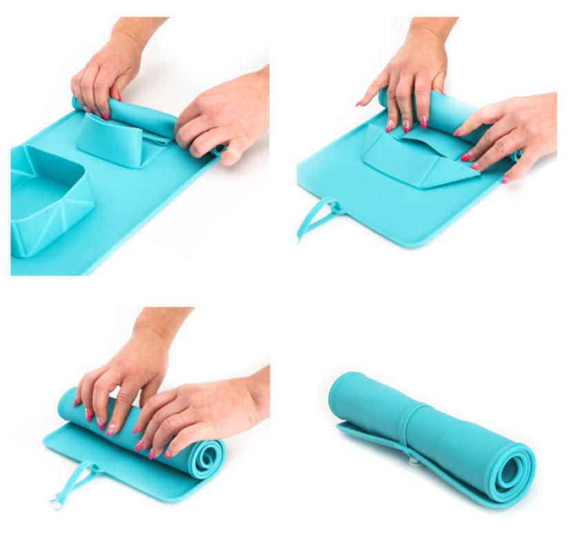 Travel Dog Bowls Silicone Folding Dog Bowl for Dog Double Bowl Double Bowl Flannel Dog Bowl Portable Dog Bowl Portable Dog Bowl | Dog Food