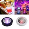 LED Luminous Round Flash Cup Coaster Induction Advertising Bar Ktv Party Club