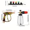 Universal Hose Connector Pressure Washer Water Gun, Car Wash Nozzles for Karcher Nilfisk Parkside Bosch