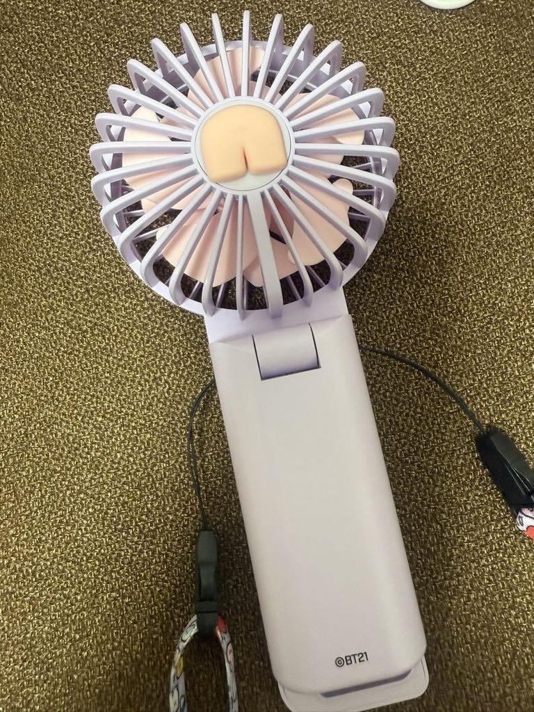 [USED] BTS BT21 minini handy fan COOKY