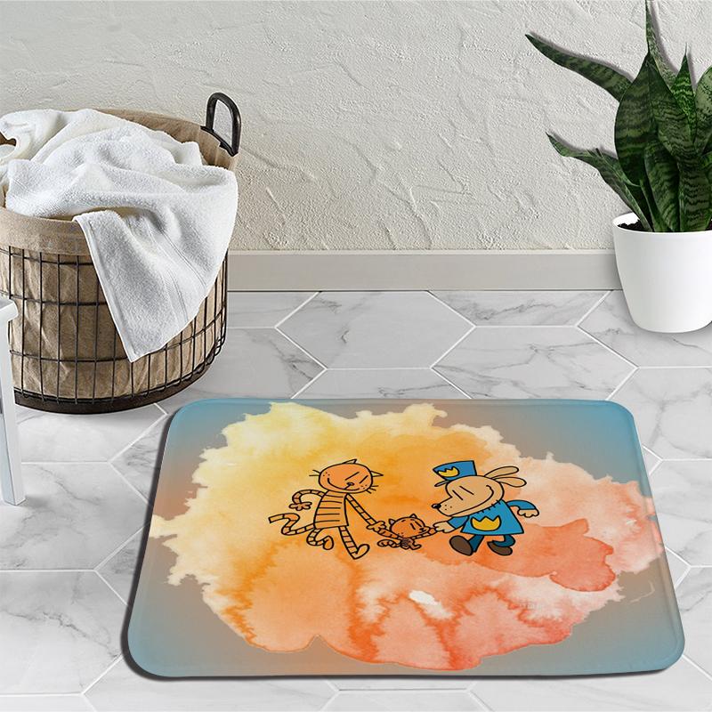 Dogman Area Rug Cartoon Carpet Rug for Living Room Anime Bedroom Sofa Doormat Decoration Kids Non-slip Floor Mat