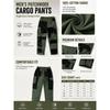 2026 New Style European Men's Multi-color Block Tactical Multi-pocket Outdoor Workwear Pants