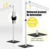 Extendable Backdrop Stand with Steel Base Metal Background Wall Stand for Photography Photo Birthday Parties Wedding Decorations