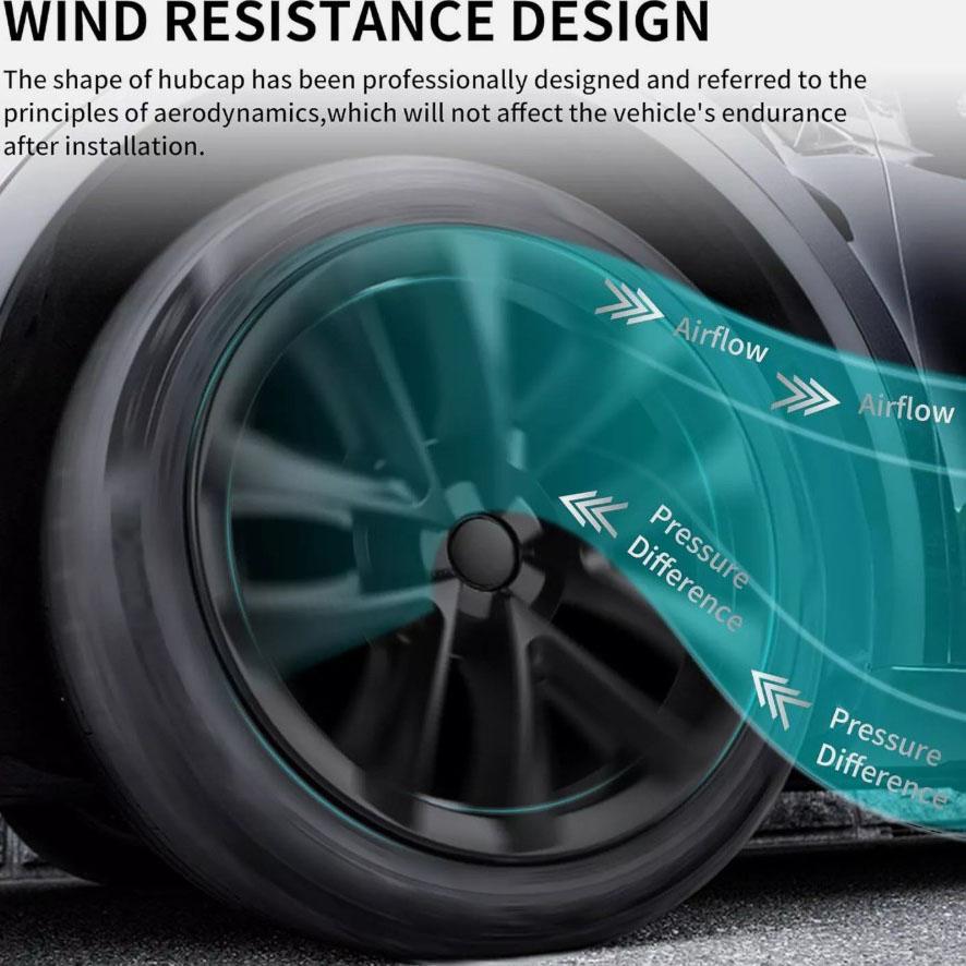 4PCS Hubcap Set for Tesla Model 3 18inch Hub Caps Replacement Wheel Cap Full Rim Cover Accessories US