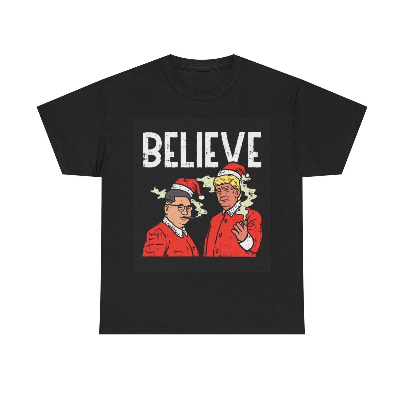 Men s and Women s T-shirts Believe XS