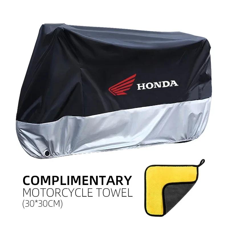 

Motorcycle Dustproof UV Protective Outdoor Rain Cover Motorcycle Cover for Honda CB650r 125 300 350 750 CB500x NC750x L for 170cm