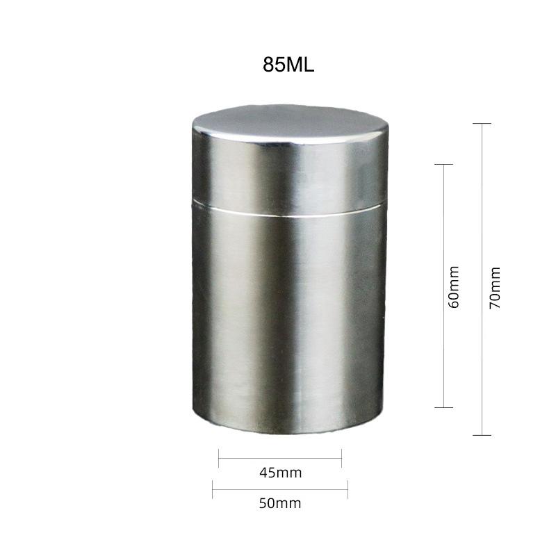 Stainless Steel Sealed Capsule Pill Case Travel Waterproof Pill Box Camping Firstaid EDC Multi-function Survival Tool Gift