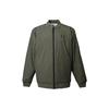 Vans Velvet Jackets Men's Green Baseball Collar Moderate VN0A5KLN0CT