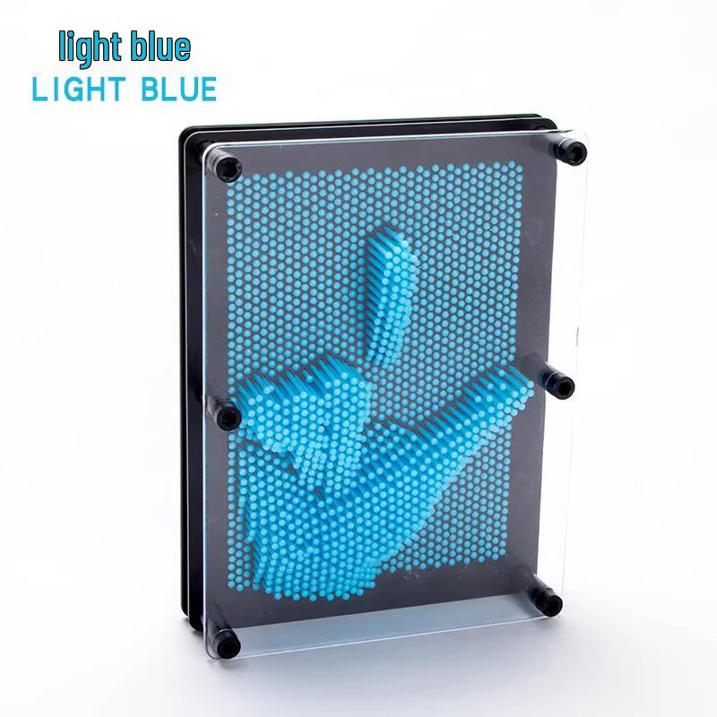 3D Pin Art Hand and Face Impression Toy