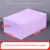 Shoe Organizer Stackable Shoe Storage Boxes Drawer Type Front Opening Shoe Rack Organizer Cabinet Shoes Container Thick Plastic