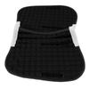 Horse Saddle Pad Sweat Absorbent Non Slip Comfortable Stylish 3D Tailoring Riding Seat Saddle Pad Black