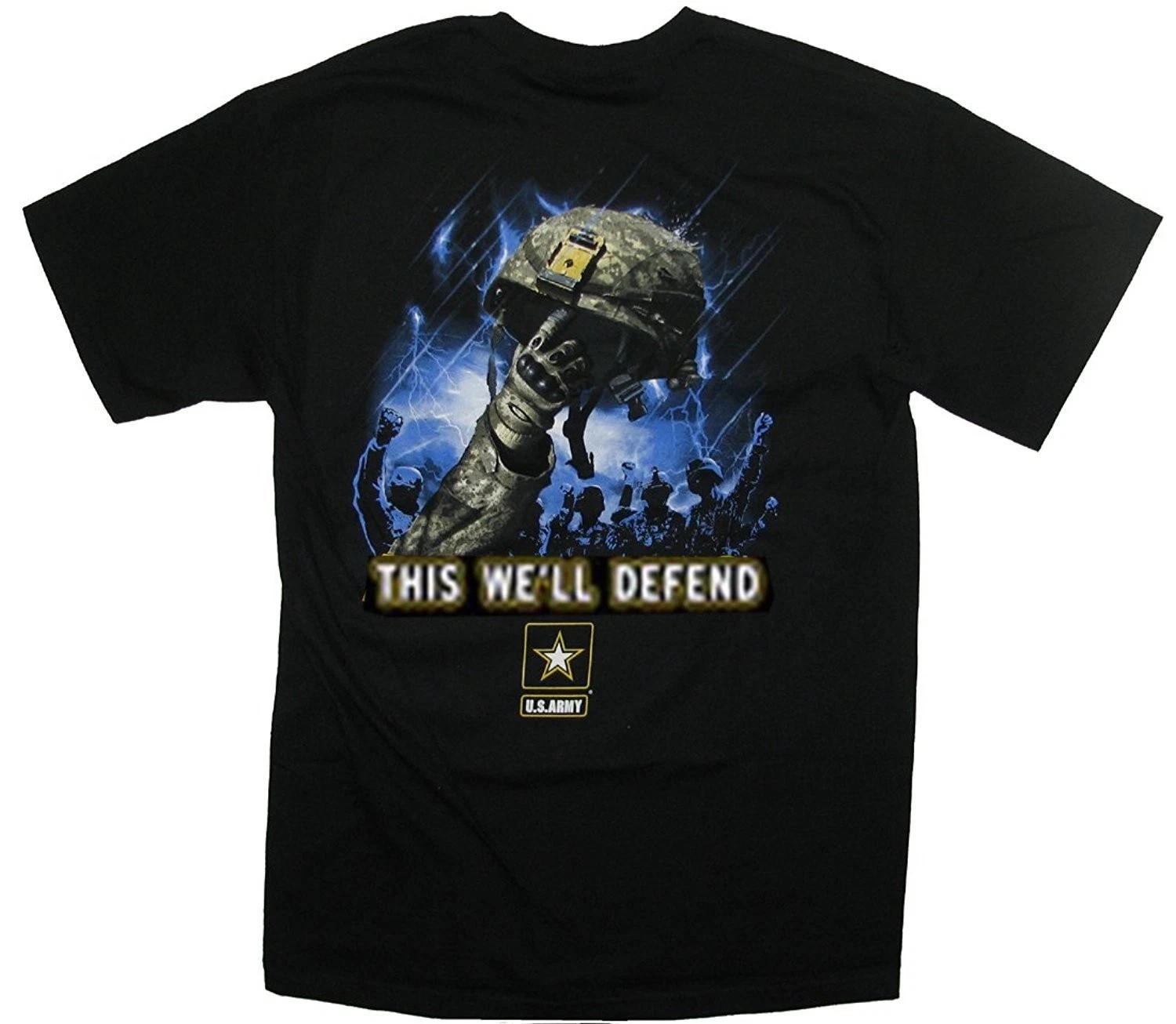 United States Army this we ll defend Helmet Tee new T shirt M
