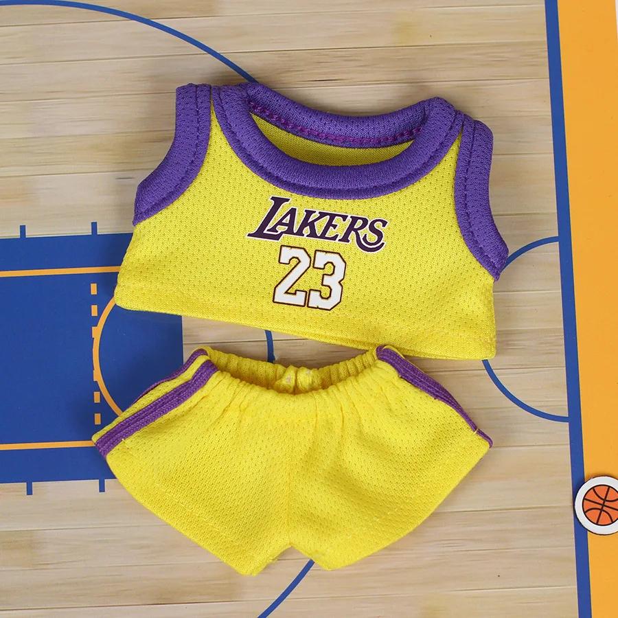 

17cm Labuibu Only Selling Clothes Cute Doll Decoration First Second Generation Labuibu Basketball Clothes Handmade Doll Clothes
