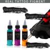 30ML Tattoo Ink - 10 Colors, Vibrant with Fine Particles, Easy to Apply