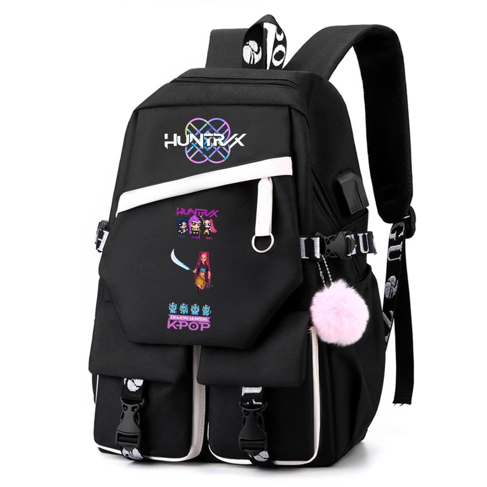 Anime Printed Large Capacity Backpack for Teenger Student Girl Boy Schoolbag Bookbag Women Waterproof Travel Bag Gift