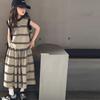 Girls' Fashionable Summer Two-Piece Set: Sleeveless Vest & Loose Wide-Leg Pants