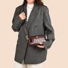 Elegante Borsa a Tracolla Floreale Goffrata da Donna – Mini Borsa a Spalla Vintage con Dettagli Dorati