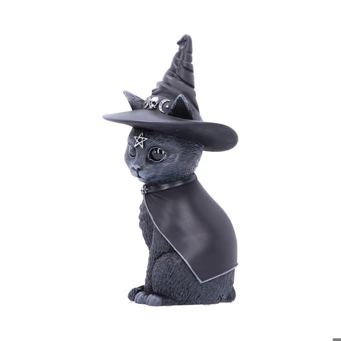 Nemesis now - purrah - figurine de chat sorcière13,5cm