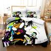 3D Printed Lucky Star Konata Izumi Bedding Set for Boys Girls Duvet Cover Pillowcase Twin Queen King Full Single Double Sizes