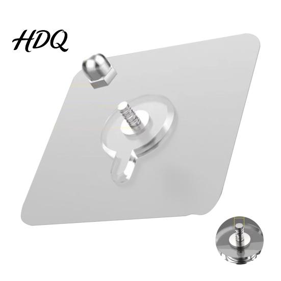 Reusable Adhesive Hooks 5/10/20Pcs Wall Mount Screw Hooks Picture Frame Hangers without