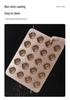 Xuechu 20-Cavity Non-Stick Madeleine & Chestnut Cake Baking Pan