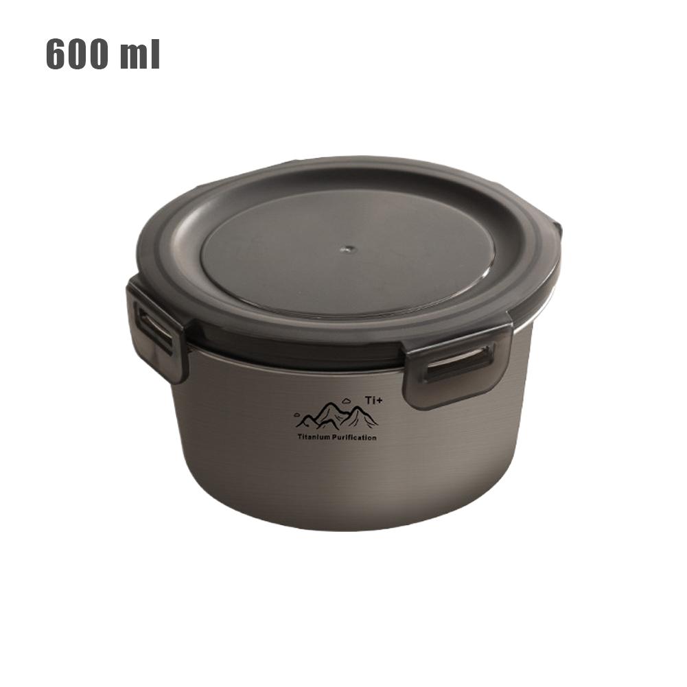 Rostfeste Titan Campingplatte Ultraleicht Tragbar Stapelbar Reise-Geschirr Sicheres Backcountry-Geschirr Für Picknick Wandern