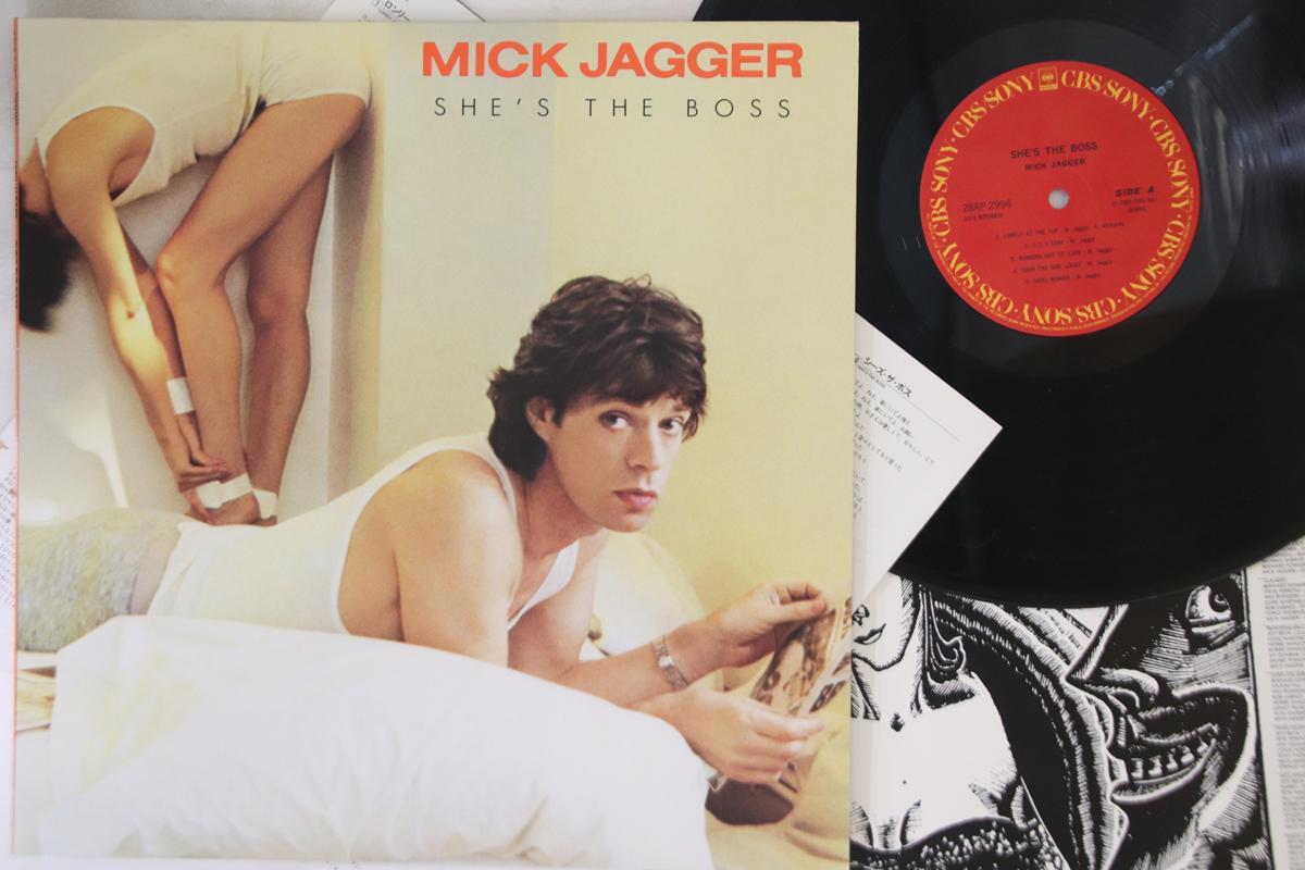 

LP Record MICK JAGGER - She s The Boss 28AP2996 CBS SONY 1985 Japan Rock Used