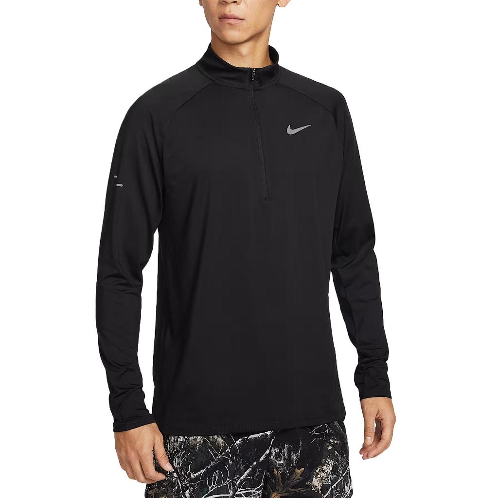 Nike Dri-FIT Men's 1/4-Zip Running Top Black IO8316-010