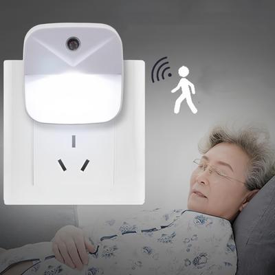 Hareket sensörlü ışık kablosuz 120° açı göz koruması LED gece lambası kare duvar lambası tuvalet yatak odası için Corredor