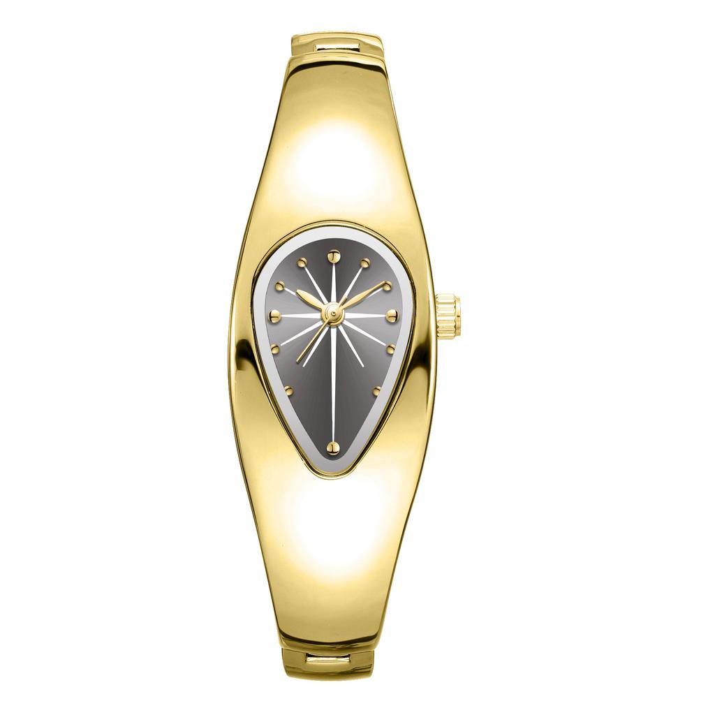 Кварцовий годинник Чоловіки Жінки Крапля води Вінтажний Y2k Спеціальне лезо Креативний дизайн леза Високоякісна сталь Унікальний браслет Чоловічий годинник