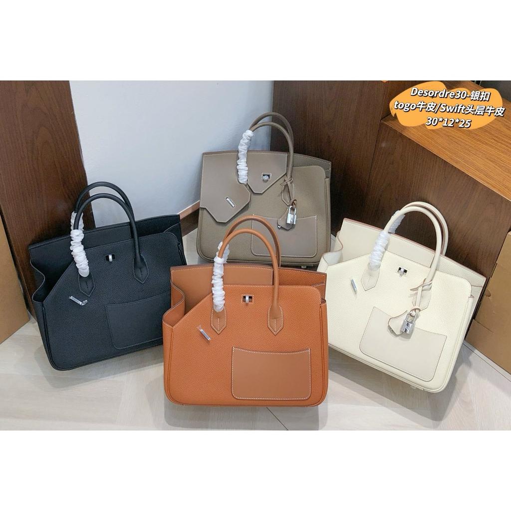 Nuova borsa a mano alla moda, motivo litchi, patchwork irregolare, borsa platino, borsa a spalla messenger, borsa da donna versatile 30CM