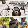 Elektrisches E-Bike Lenker Regenschutz Transportschutz PVC Transparent Winddicht Wasserdicht Motorrad Lenker Fäustlinge