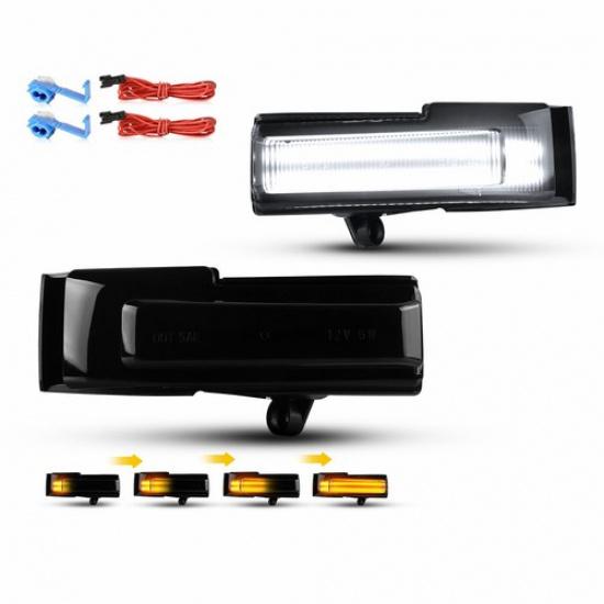 2X Dynamic LED Side Mirror Blinker Light Turn Signal Light For Ford F150 2015-20