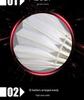 AS05 Windproof Duck Feather Badminton Shuttlecock - Durable and Stable for Indoor/Outdoor Training and Competition