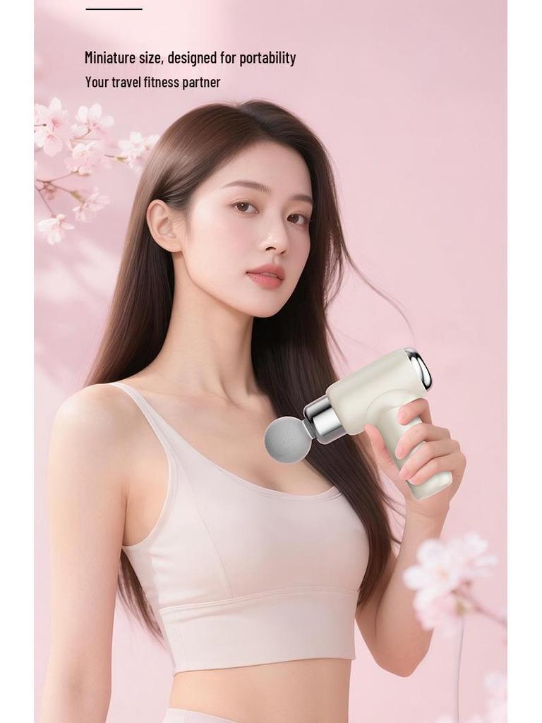 Nine-Head Professional Muscle Relaxation Massager: Multi-functional Neck and Sports Massage Gun