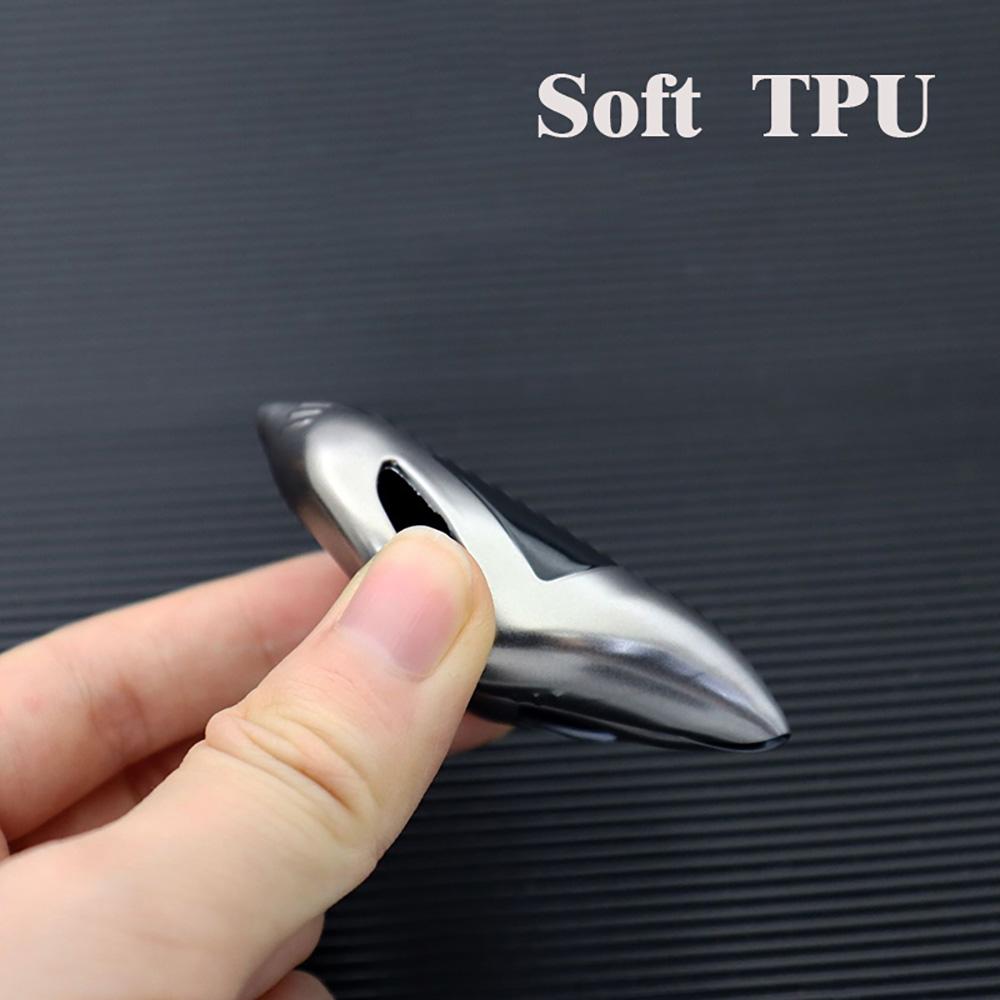 Weiche TPU-Schlüsselhülle für VW Golf 8 ID4 Cupra Formentor Tarraco Mk7 Gti Mk8 Skoda Octavia 4 Seat Leon Mk4 Abdeckung Schlüsselanhänger Zubehör