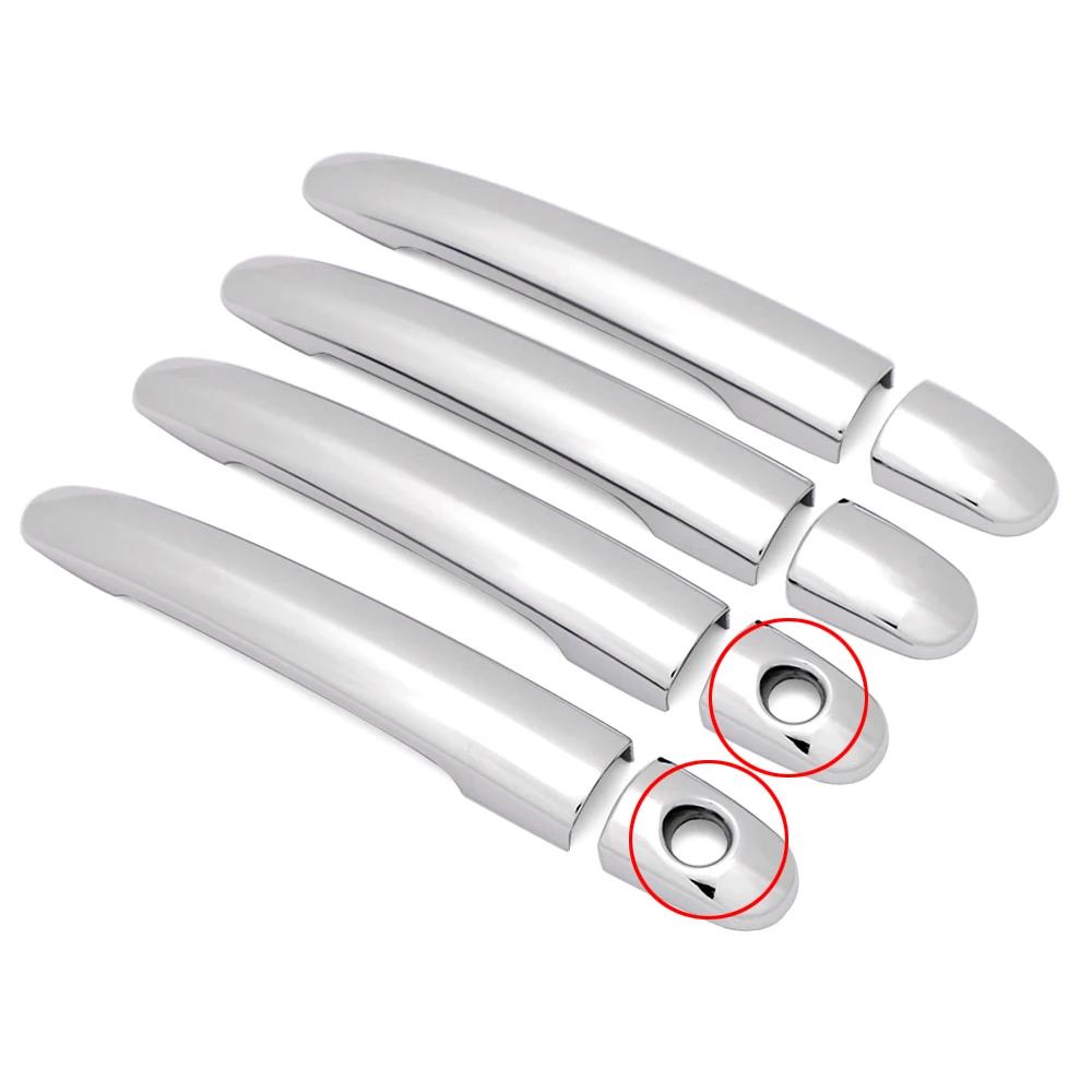 For Chevrolet chevy Daewoo Nubira 2004-2009 ABS Chrome Side Door Handle Cover & Door Bowl Cover Car Styling 2005 2006 2007 2008