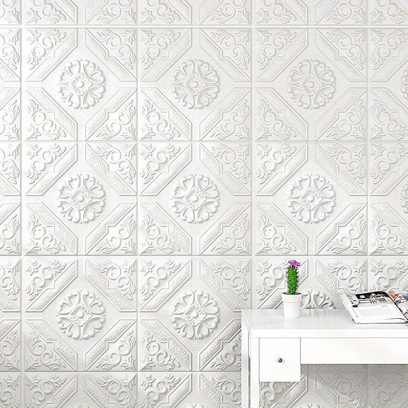 35*35cm Self-adhesive Wall Wallpaper Self Adhesive Decorative Walls Paper Waterproof Wall Stickers Room Decoration Sticker 3D