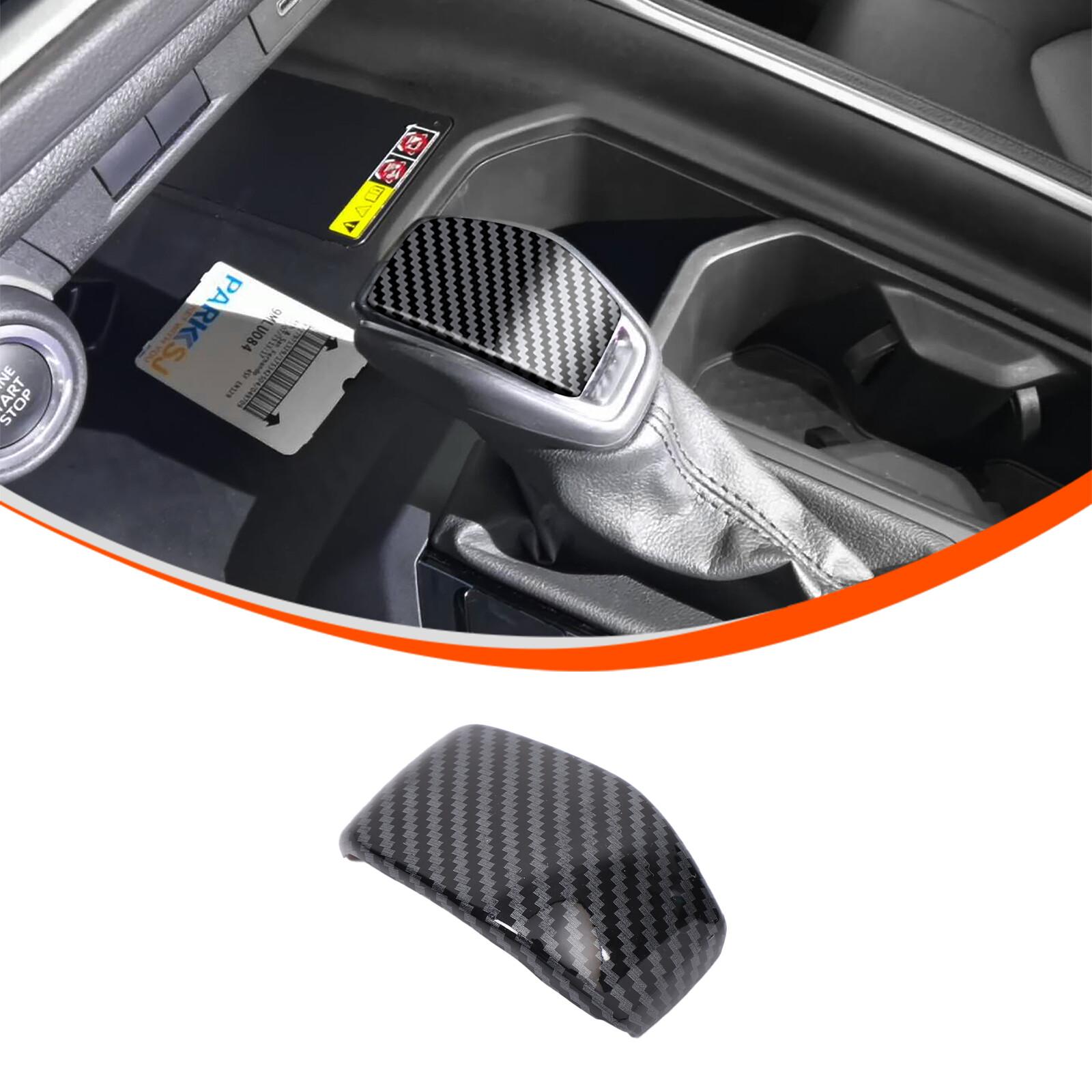 Carbon Fiber ABS Gear Shift Knob Cover Trim for Toyota Grand Highlander XK70 24+
