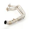 For Yamaha MT-07 FZ-07 MT07 FZ07 XSR700 2014-2023 Motorcycle Exhaust Front Pipe Muffler System Escape