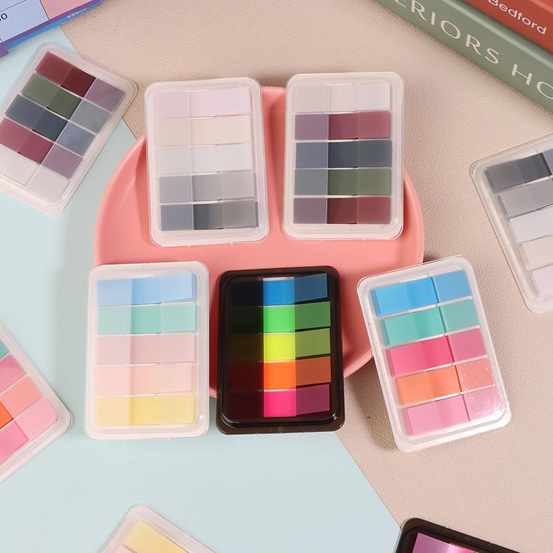 2 Box 200Pcs Stickers Extractable Sticky Tabs Page Markers Sticky Tabs Writable Page Sticky Notes Transparent Color