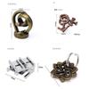 Premium Alloy Puzzle Toy For Kids Featuring Traditional Luban Lock Design Engaging And Educational Logic Game