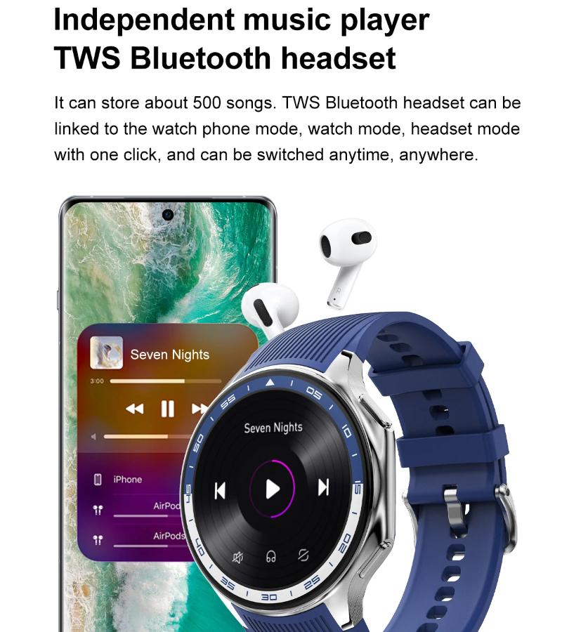 2025 Neue Herren Business Uhr Uhr X 4G Großer Speicher Videowiedergabe Smartwatch Sport Fitness Wasserdichte Uhren