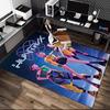 [1pc Kpop Demon Hunters Office Chair Carpet] Digital Printed Area Rug for Home & Game Room Use, Soft Indoor Sofa Chair Mat